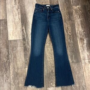 Loft Women's Blue Flare Jeans